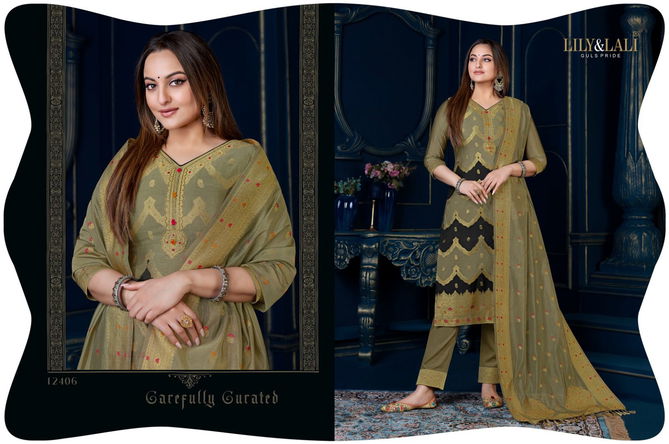 Silk Kari Vol 3 By Lily And Lali Silk Readymade Suits Catalog
